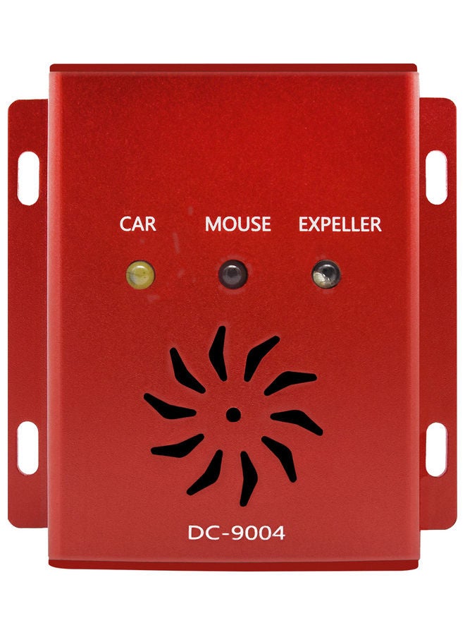 Ultrasonic Car Mice Repeller Red