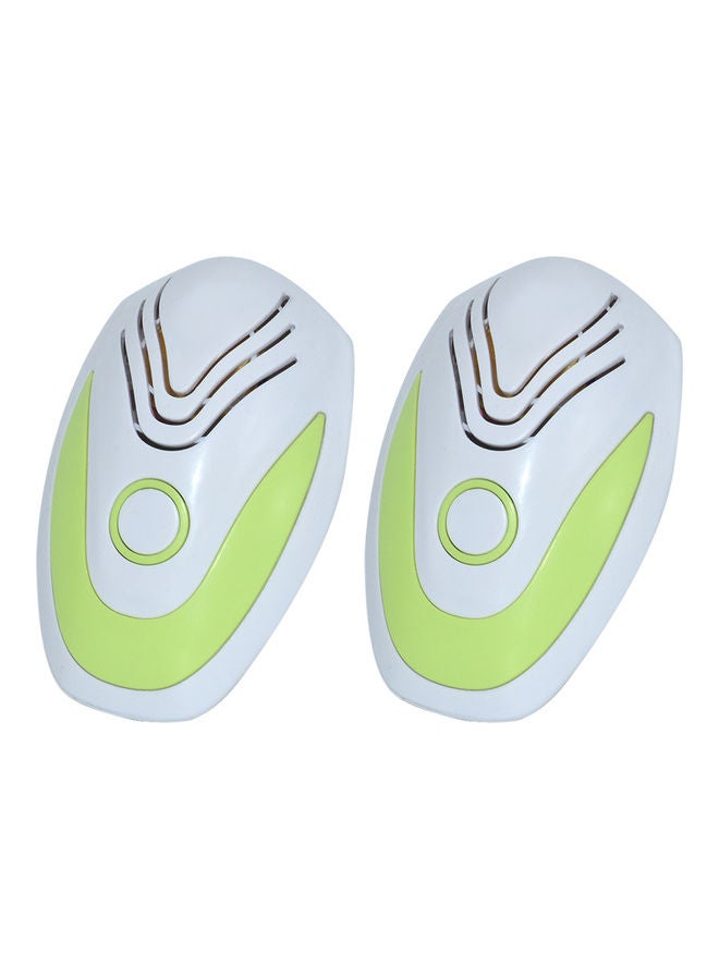 2-Piece Ultrasonic Insect Repellent Set Green