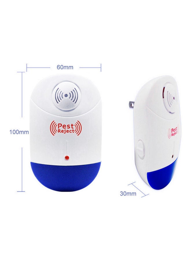 Plug-in Pest Control Reject Anti Mice, Insects, White/Blue