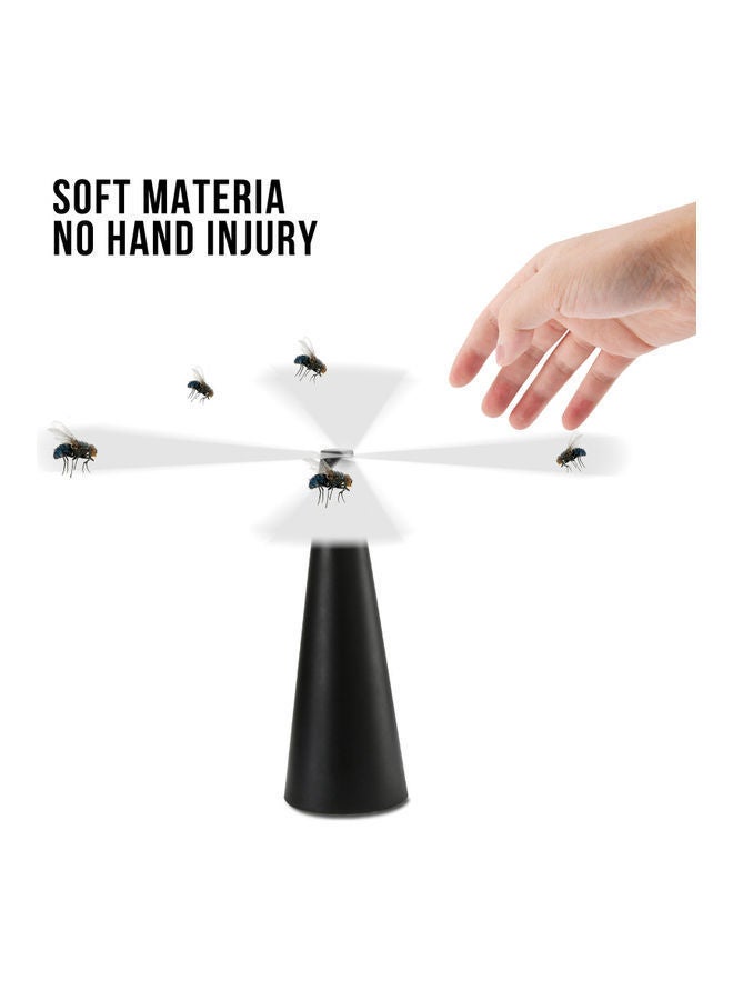 Fly Indoor Outdoor Repeller Fan Silver