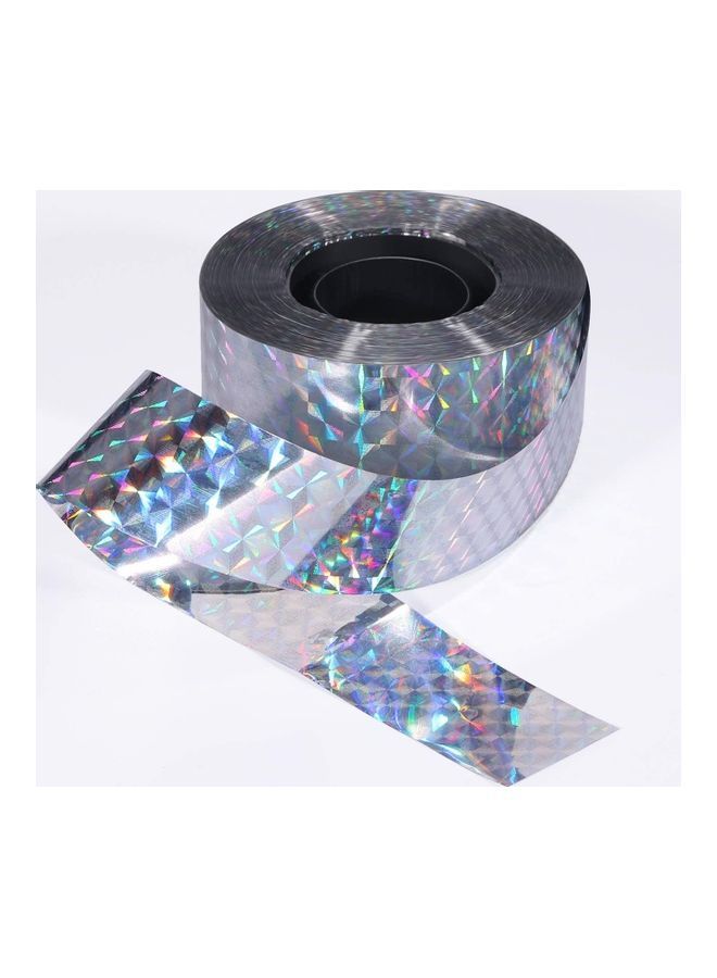 2-Piece Bird Scare Reflective Tape Silver