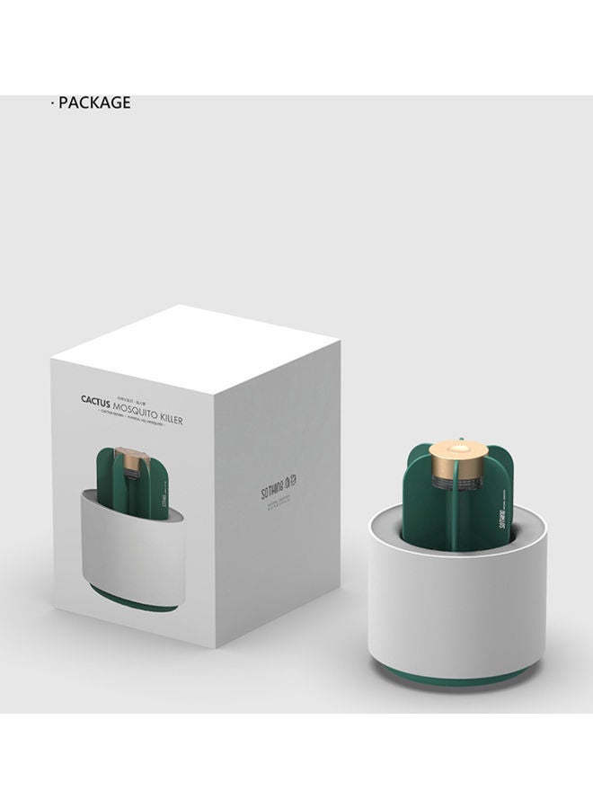 Electronic Non-Toxic Mosquito Killer UV Lamp White/Green
