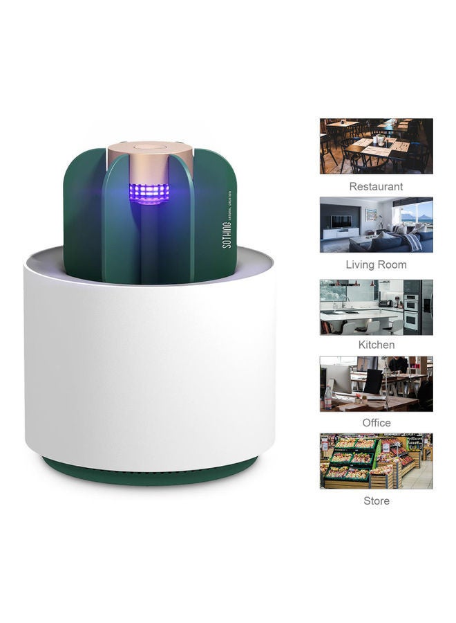 Electronic Non-Toxic Mosquito Killer UV Lamp White/Green