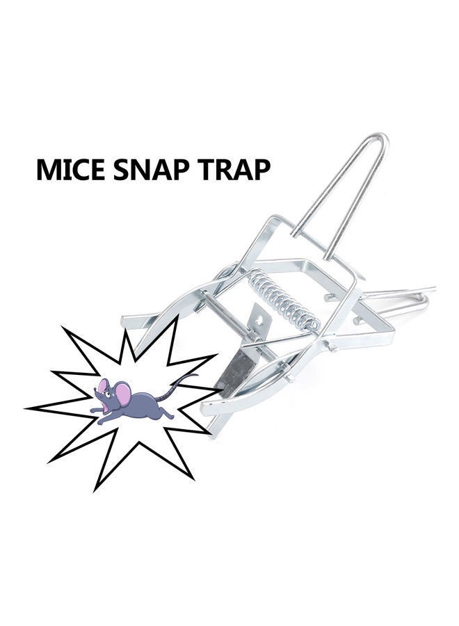 Indoor and Outdoor Mouse Trap Silver