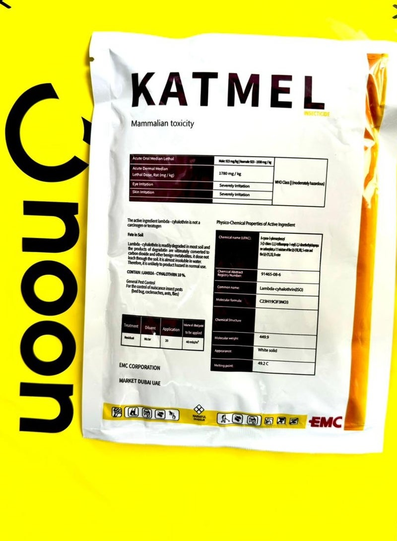 Katmal Bedbugs & Cockroaches Killer Powder 10Pcs (1KG)