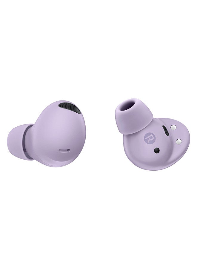 [Buds 2 Pro] True Wireless Bluetooth Headphones Compatible with Samsung Galaxy S24 Plus,Noise Cancelling ,Hi Fi Sound ,Comfort Fit ,HD Voice Bora Purple