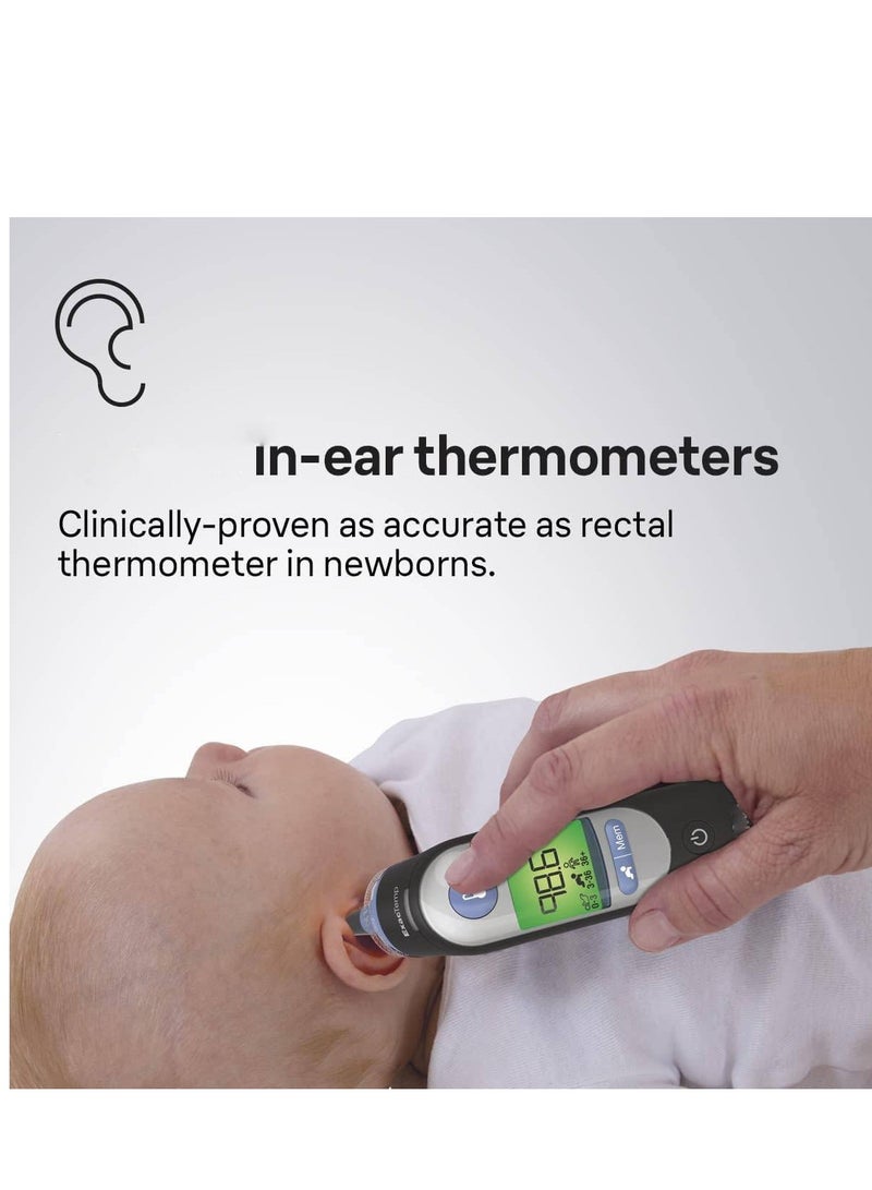 ThermoScan 7+ Connect– Digital Ear Thermometer for Kids, Babies, Toddlers and Adults – Fast, Gentle, and Accurate Results in 2 Seconds - Bluetooth Thermometer