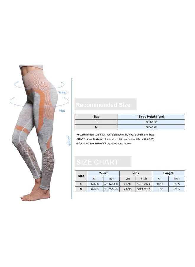 Women Sports Pants Print High Waist Bodycon Moisture Wicking Breathable Yoga 20*5*15cm