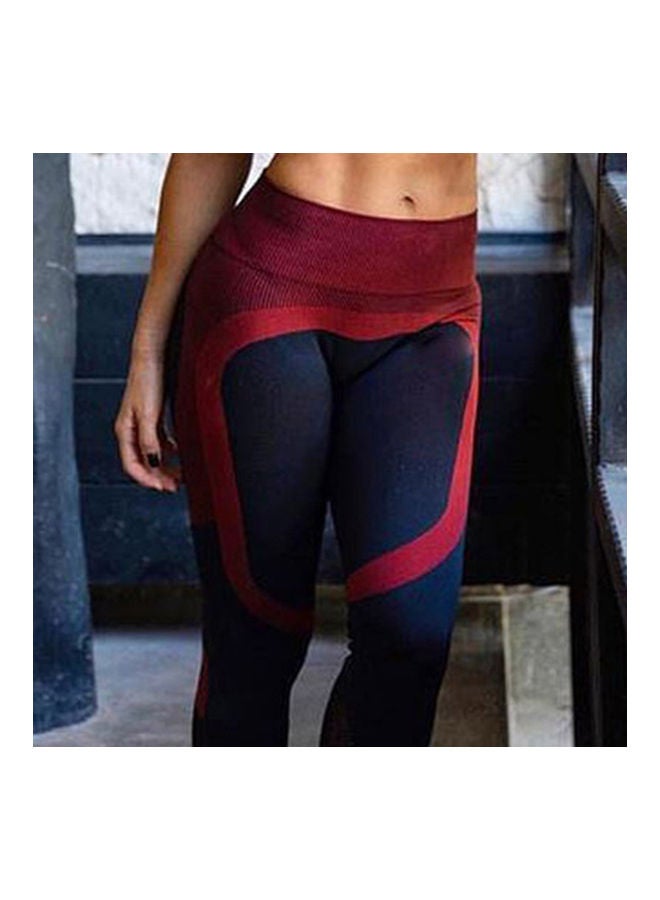 Women Sports Pants Print High Waist Bodycon Moisture Wicking Breathable Yoga 20*5*15cm