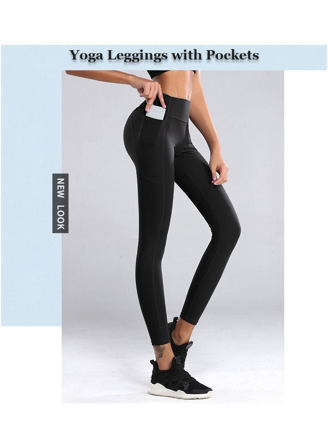 Quick Dry Yoga Leggings L