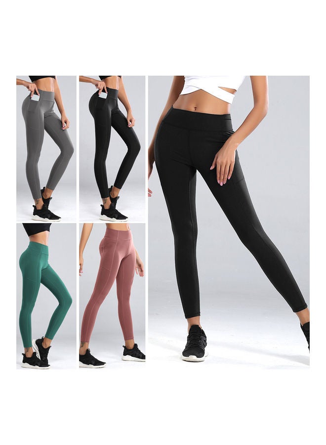 Quick Dry Yoga Leggings L