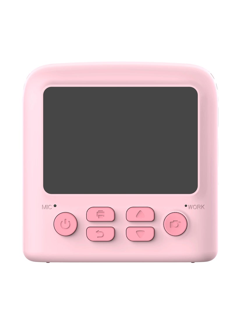 Kids Thermal Printing Instant Camera with Selfie Mirror and 320 x 240 Screen Resolution / Type-C Charging Port & 2.4