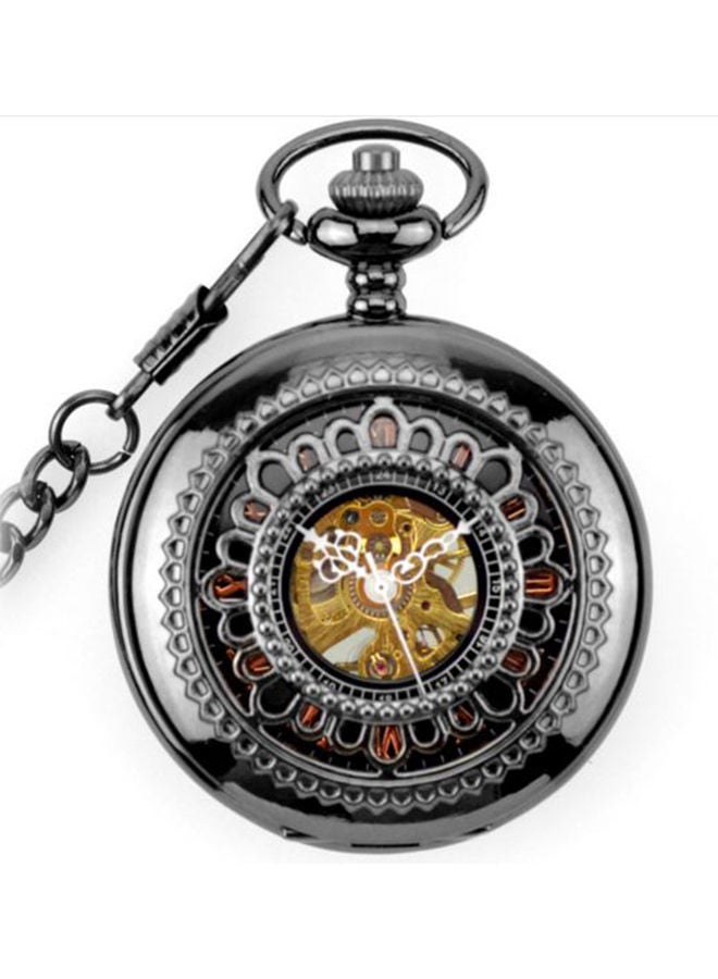 Analog Roman Number Pendant Pocket Watch PW-JX-63