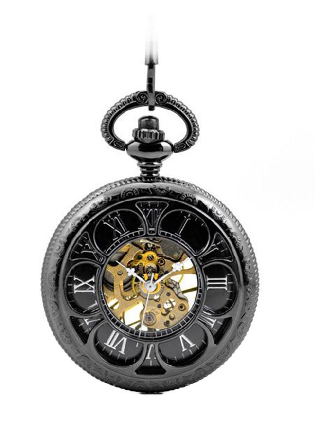 Analog Roman Number Pendant Pocket Watch PC885C