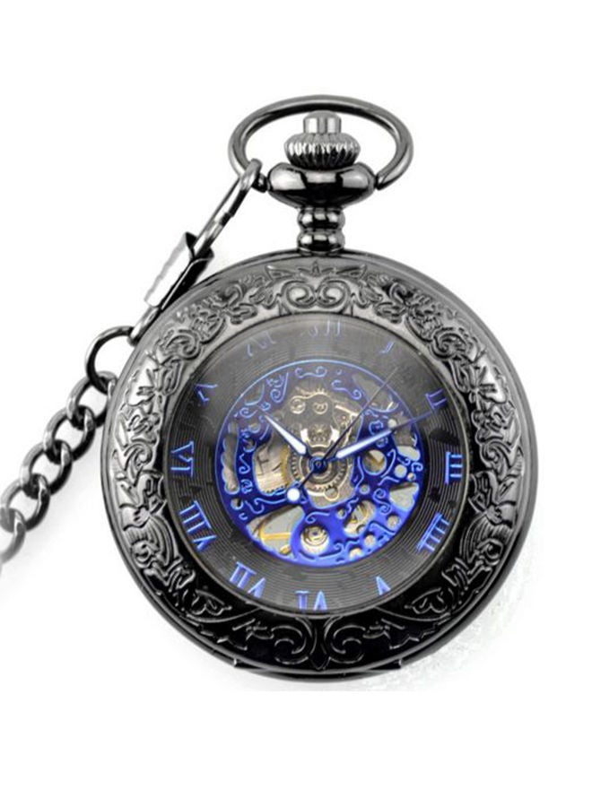 Analog Roman Number Pendant Pocket Watch PW-JX-80