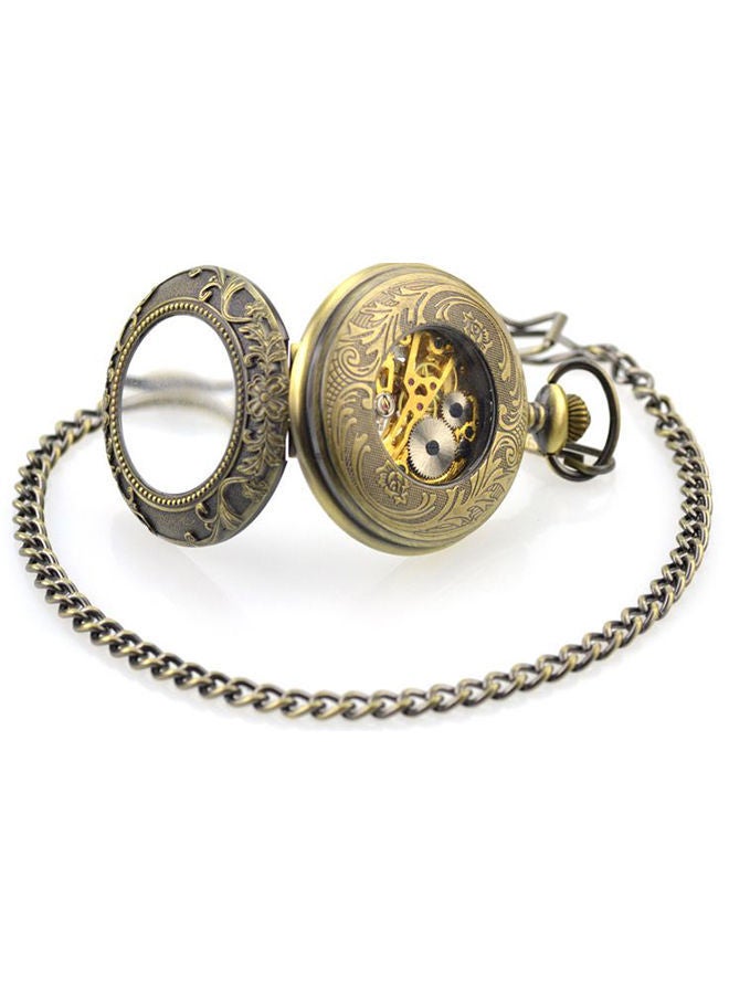 Analog Roman Number Pendant Pocket Watch PC892WZ4A