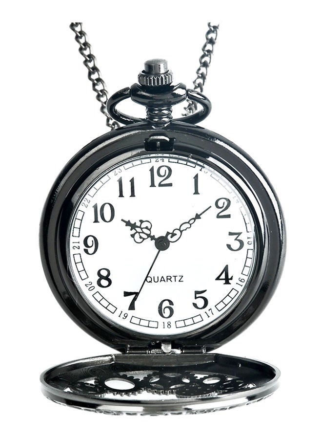 Hollow Alloy Analog Pocket Watch 1005