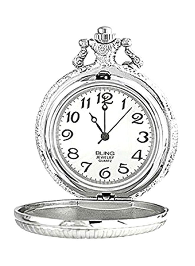 Analog Quartz Pocket Watch With Chain WFW-L296