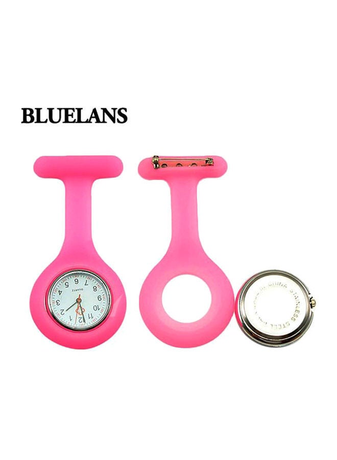 Women's Brooch Fob Pocket Analog Watch 13066