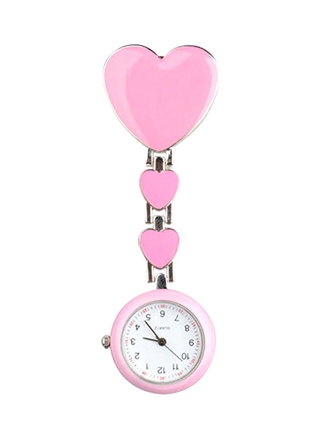 Women's Heart Love Analog Pocket Watch 8100380