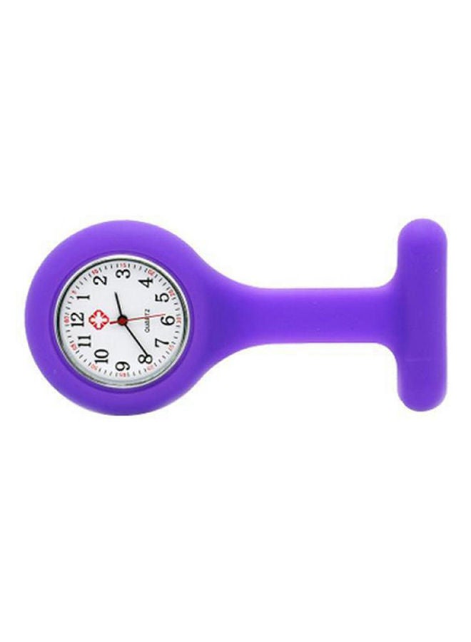 Women's Silicone Analog Pocket Watch 8108507