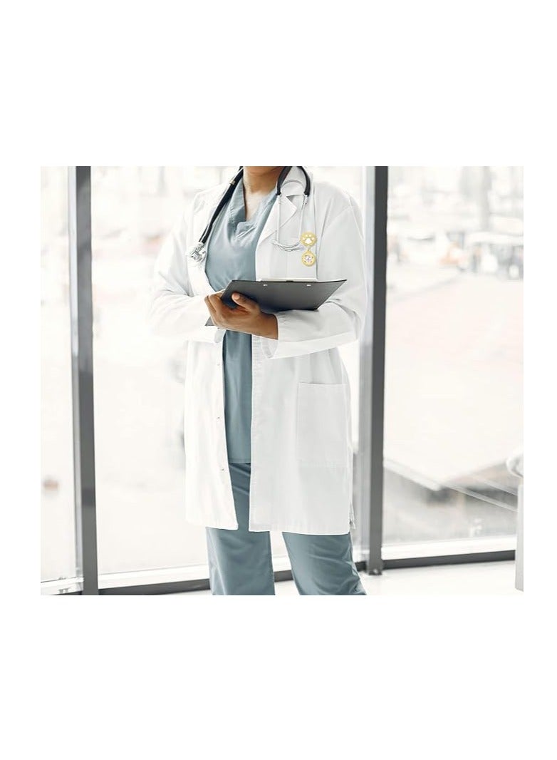 Nurse Watch Retractable for Nurses Doctors 4 Pack Clip-on Hanging Lapel Nurse Watch Silicone Cover Brooch Fob Pocket Watch Badge Reel Digital Watch