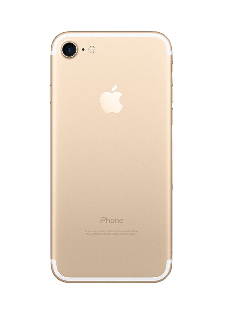 Refurbished - iPhone 7 With FaceTime Gold 2GB RAM 128GB 4G LTE