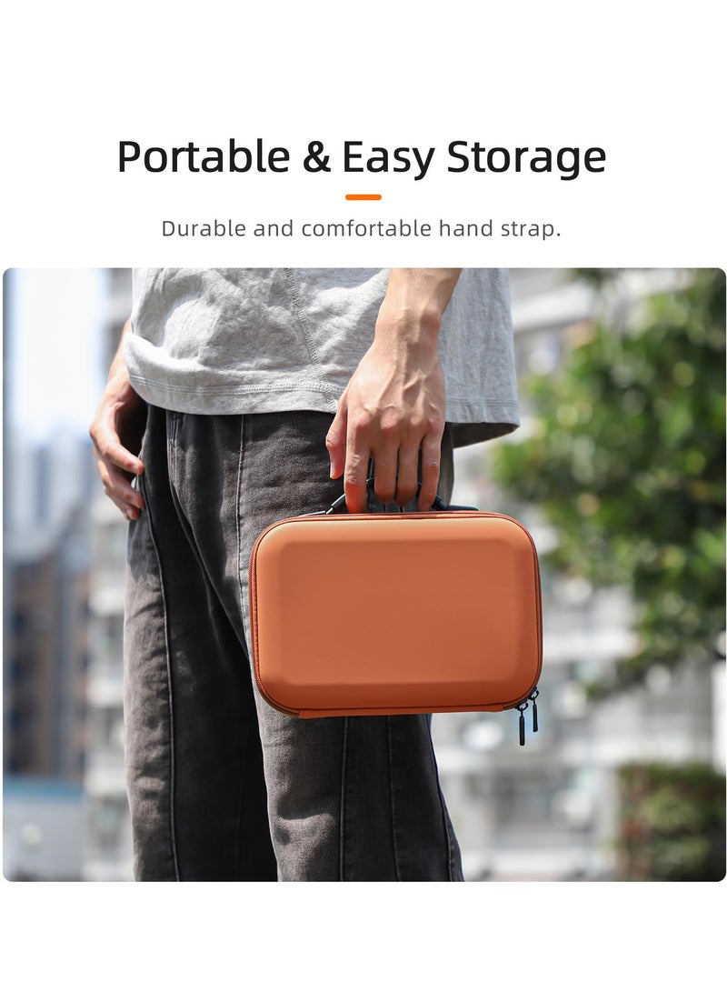 Carrying Case For DJI NEO Porable Travel Storage Bag for DJI NEO Drone Aceessories (for DJI NEO Fly More Combo -Orange)