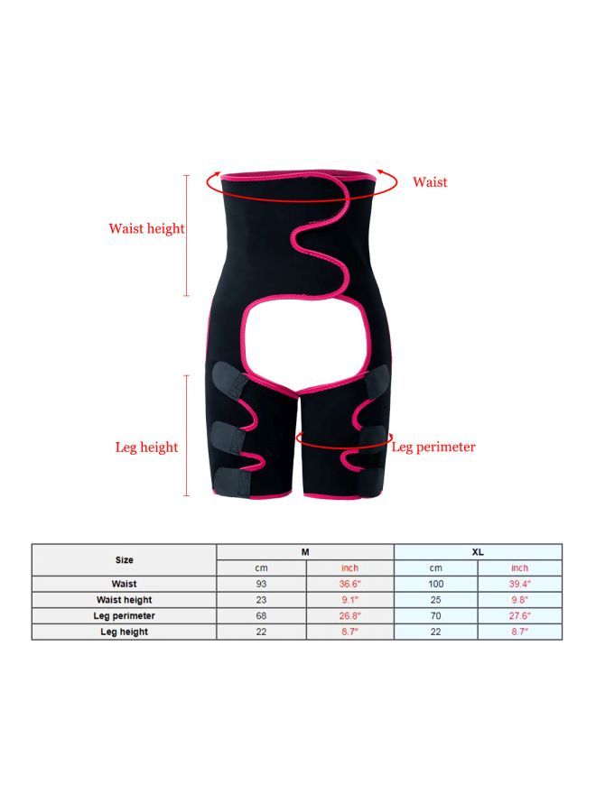 High Waist Thigh Trimmer Belt XL