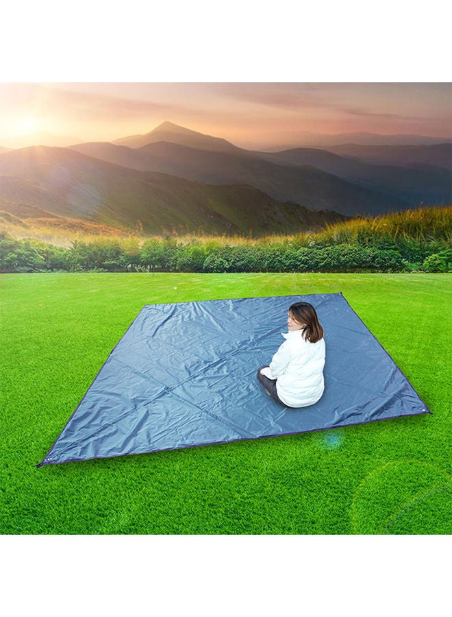 Waterproof Rhombus UV Resistant Sand Sunshade Blue