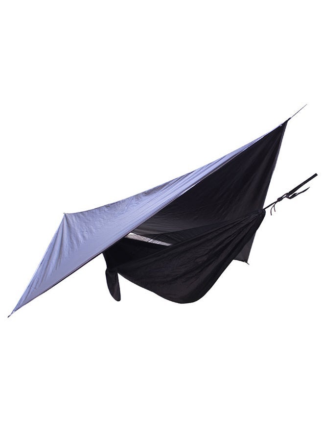 Waterproof Rhombus UV Resistant Sand Sunshade Black/Purple