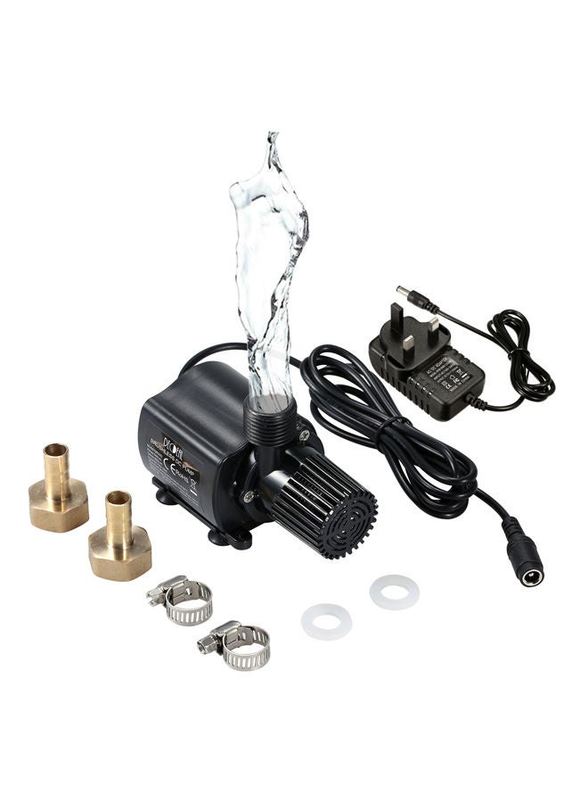 Micro Brushless Water Pump Black/Gold/Silver 13x7.5x11centimeter