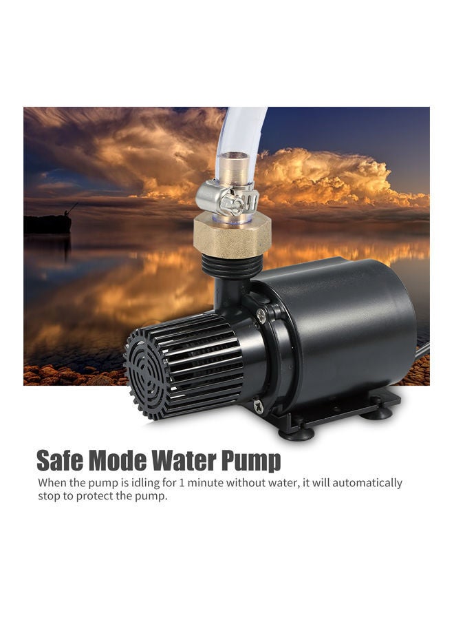 Micro Brushless Water Pump Black/Gold/Silver 13x7.5x11centimeter