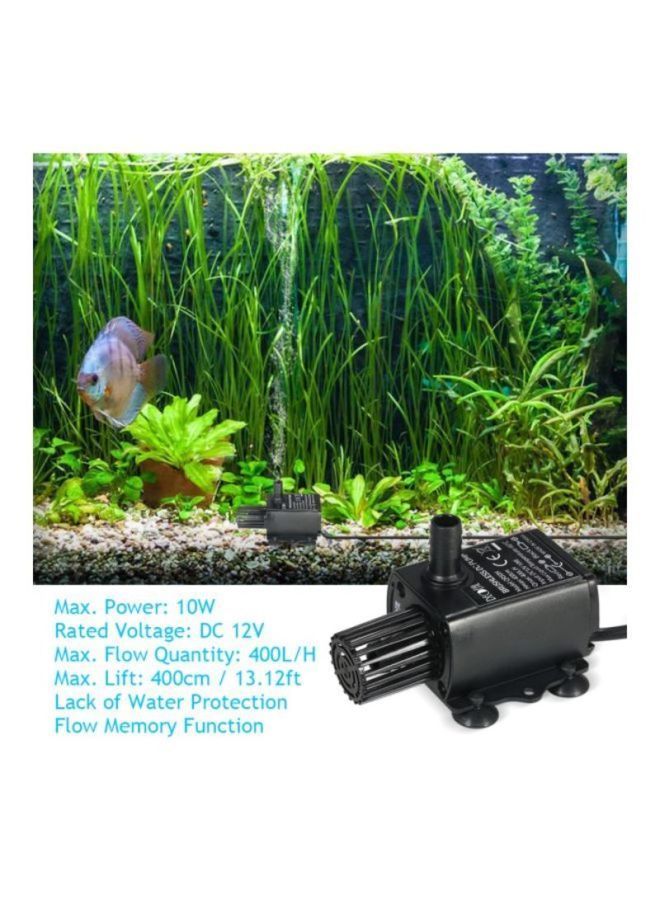 Brushless Water Pump Black 5.95 x4.9x4.2cm