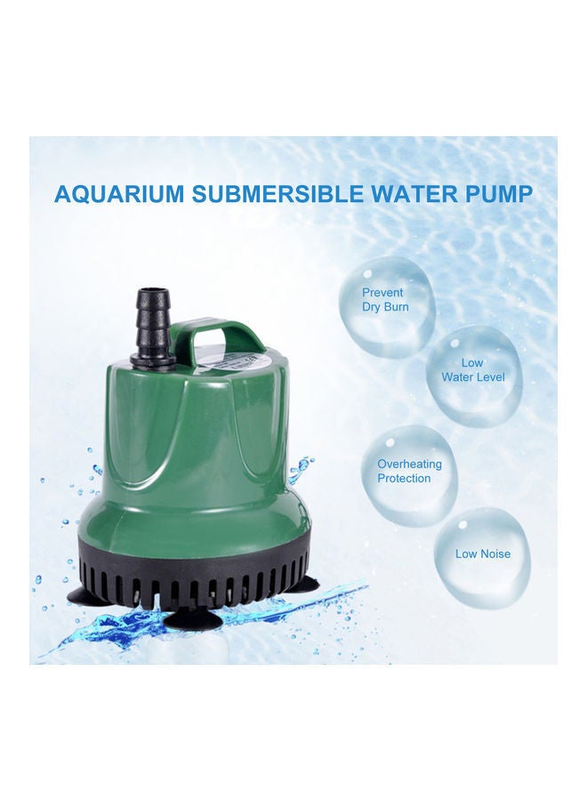 Submersible Water Mini Fountain Pump Green/Black