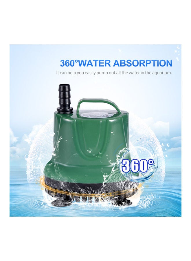 Submersible Water Mini Fountain Pump Green/Black