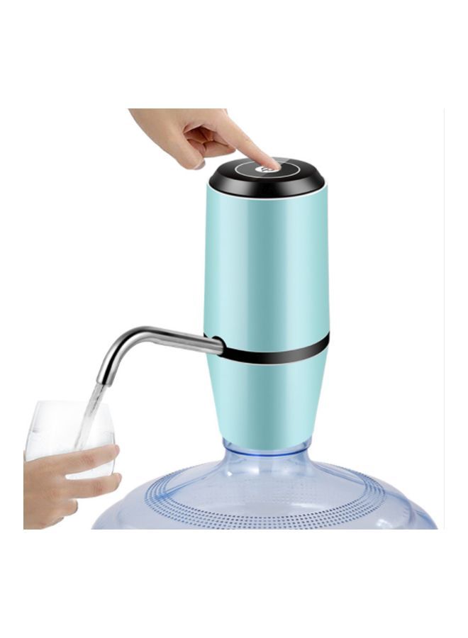 Electric Water Bottle Dispenser Pump With Touch Control Blue/Black/Silver