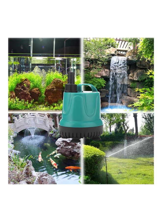 Submersible Water Mini Fountain Pump Green/Black