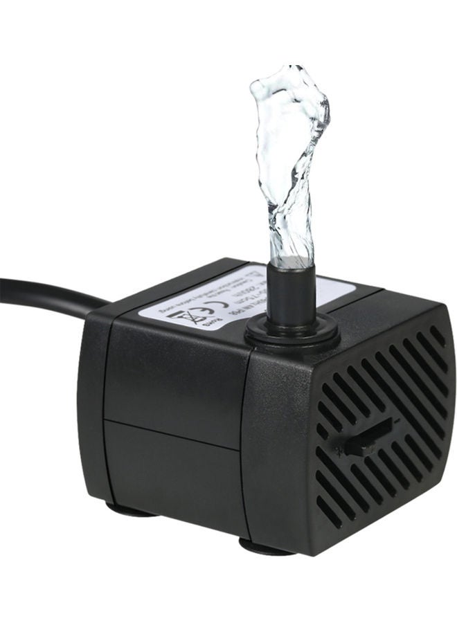 Submersible Water Pump for Fountains Pond Black