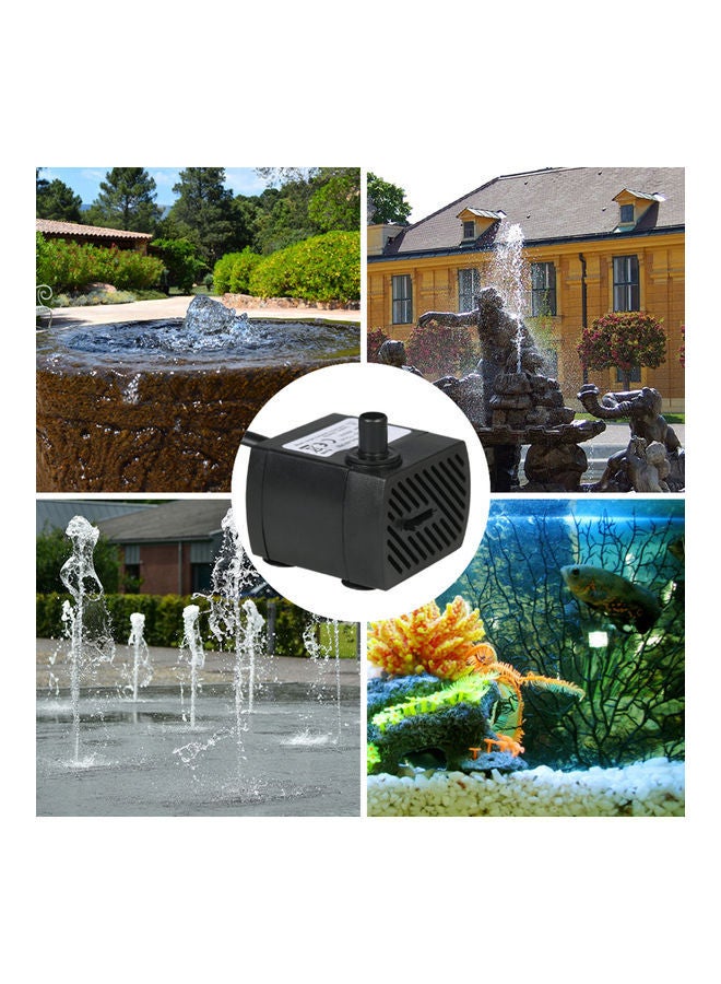 Submersible Water Pump for Fountains Pond Black