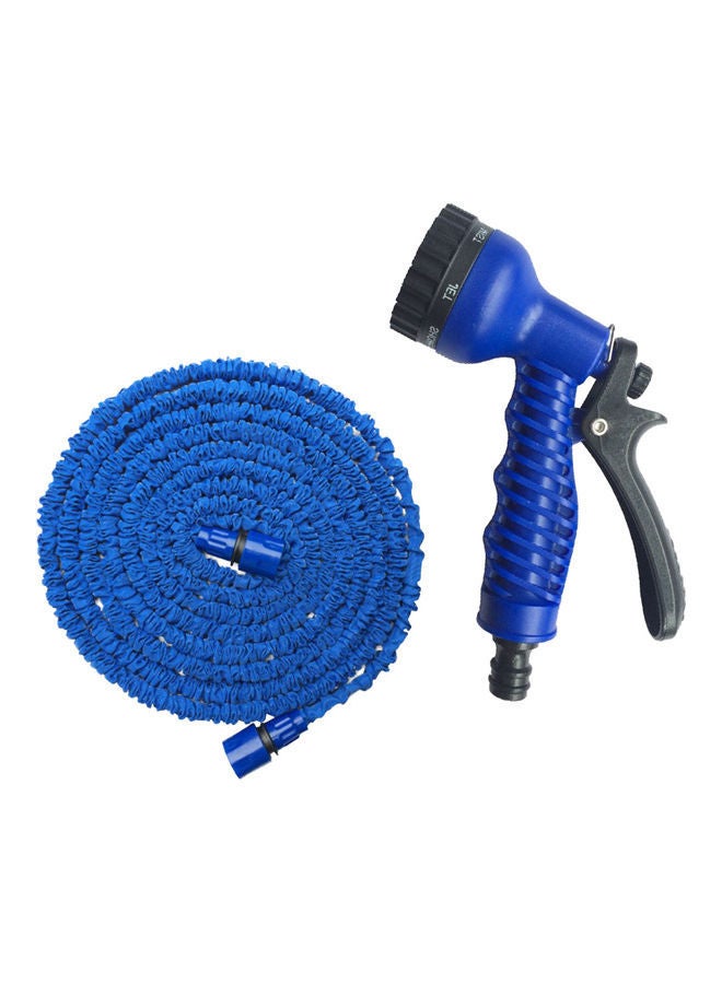 Expandable Hose High Pressure Telescopic Watering Pipe Blue 27.00x9.50x24.00cm