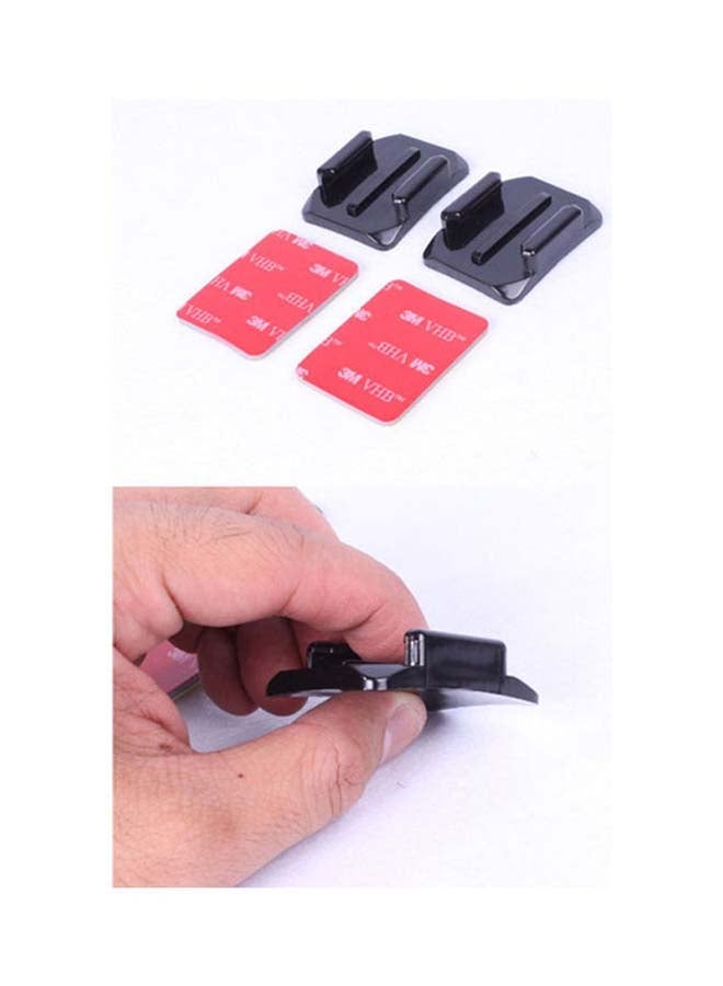 3M Curved Adhesive Sticky Pad Mounts Compatible For GoPro Hero 9 Black