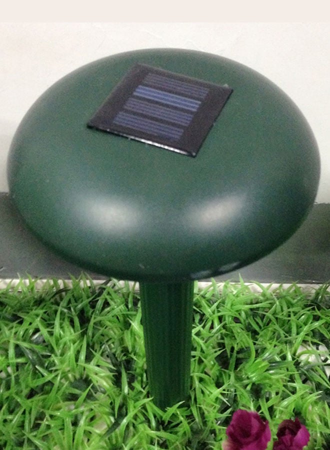 Ultrasonic Waves Solar Snake Repeller Green