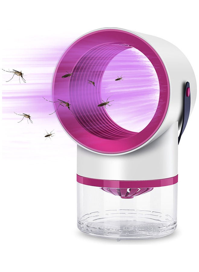 Multifunctional LED Photocatalyst Mosquito Repeller Lamp White/Pink