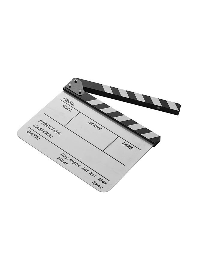 Cut Scene Clapper Board Slate With Marker Pen Multicolour