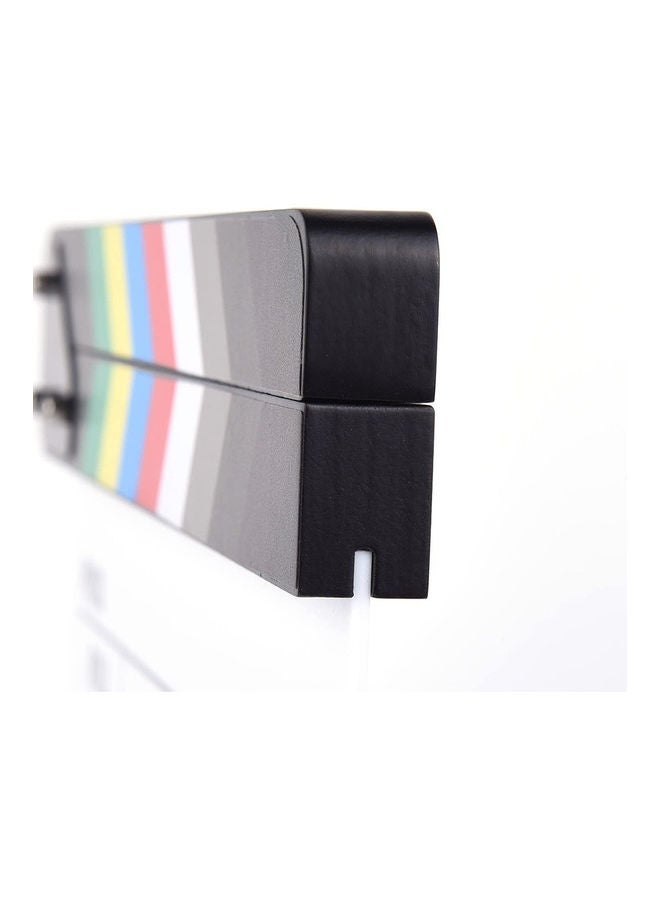 Professional Clapperboard Multicolor