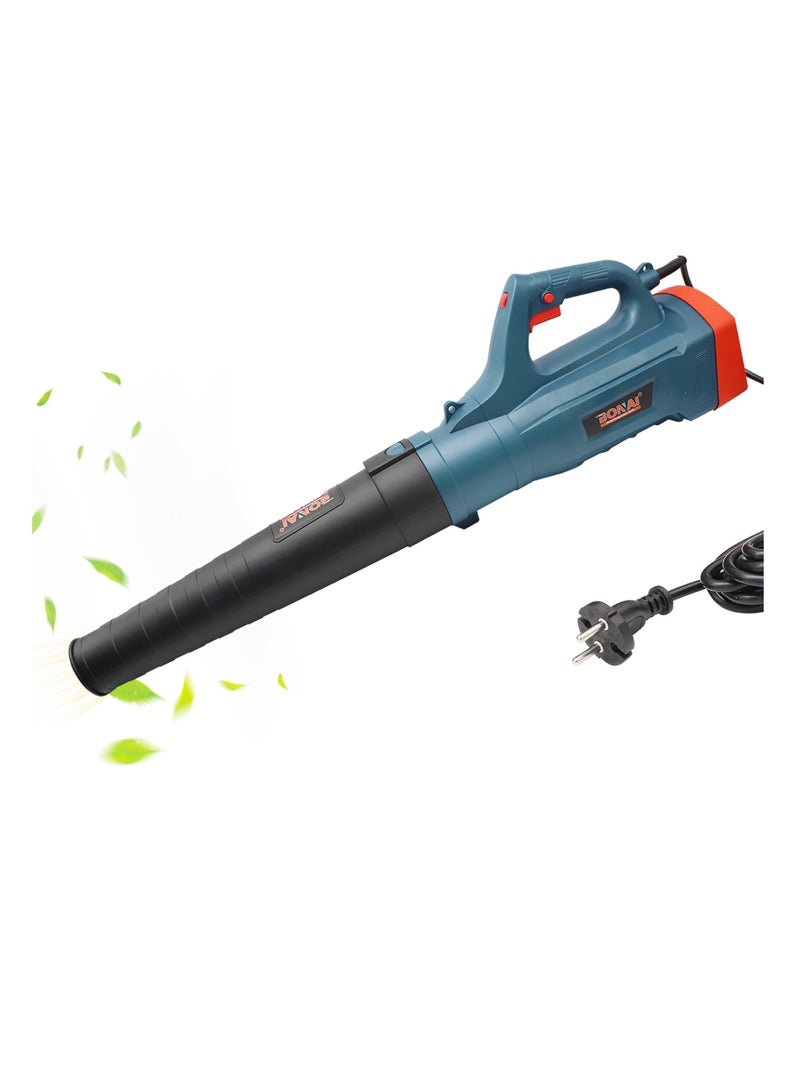 3800W Electric Leaf Blower: Unleash 6-Speed Power for Effortless Lawn, Driveway, and Patio Cleaning - Your Villa's Best Friend at 90CM Length