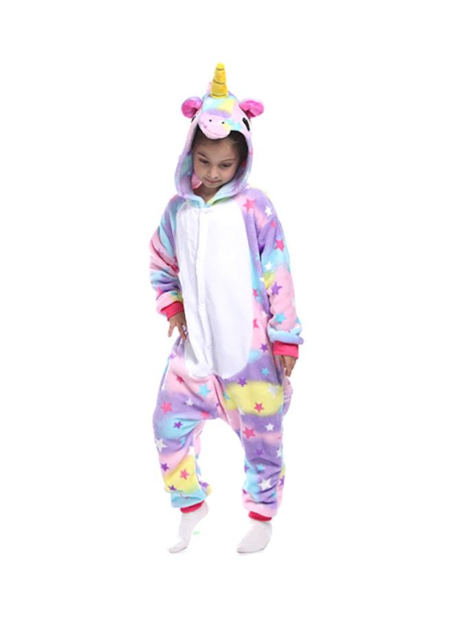 Unicorn Themed Comfy Onesie Multicolour