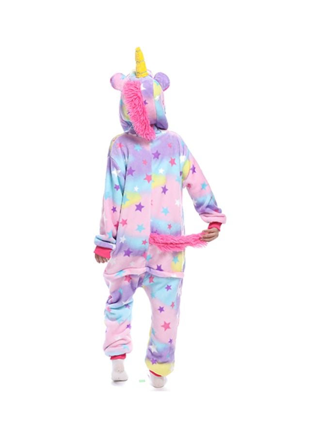 Unicorn Themed Comfy Onesie Multicolour