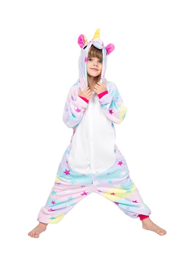 Unicorn Themed Comfy Onesie Multicolour